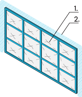 Icon of a garade door