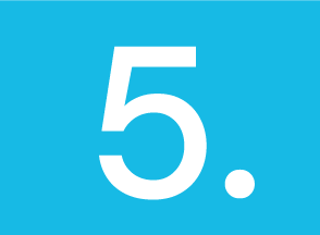 Icon of number 5