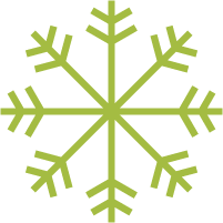 Icon of a snowflake.